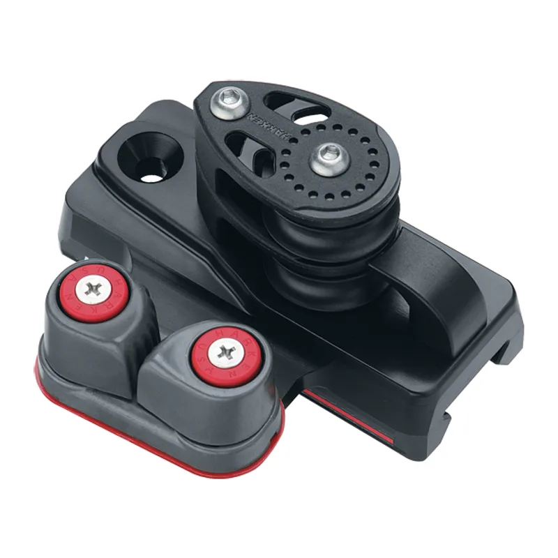 Harken E3256 BB 32mm Double Sheave End Controls with Dead End and Cam (Pair)