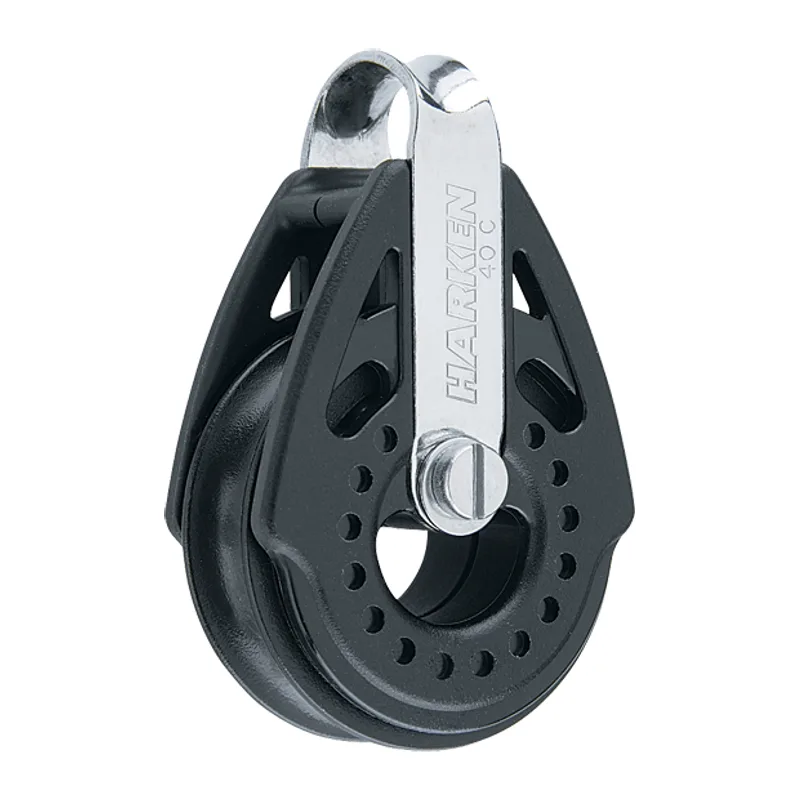 Harken HSB420 40mm Carbo Fixed Block with Fastener