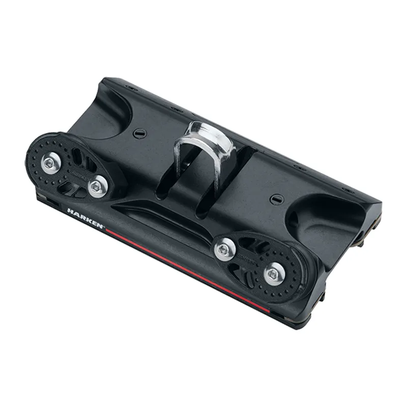 Harken T2721B.HL MR 27mm HL CB Traveler Car with Shackle and 2:1 Controls