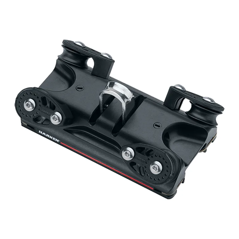 Harken T2741B.HL MR 27mm HL CB Traveler Car with Shackle and 4:1 Controls