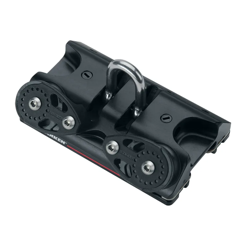 Harken T3221B BB 32mm CB Traveler Car with Shackle and 2:1 Controls