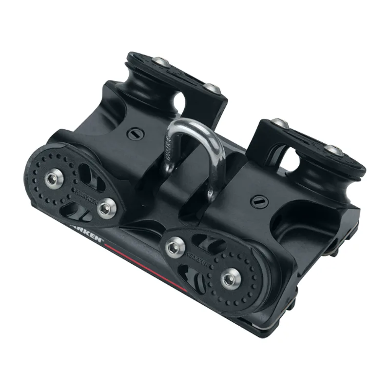 Harken T3241B BB 32mm CB Traveler Car with Shackle and 4:1 Controls