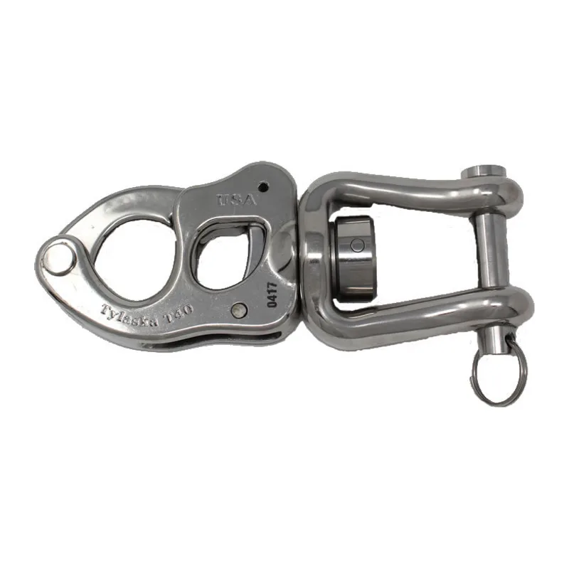 Tylaska TY1040-CR T40 Clevis Bail Trigger Snap Shackle – 3/4″ Pin