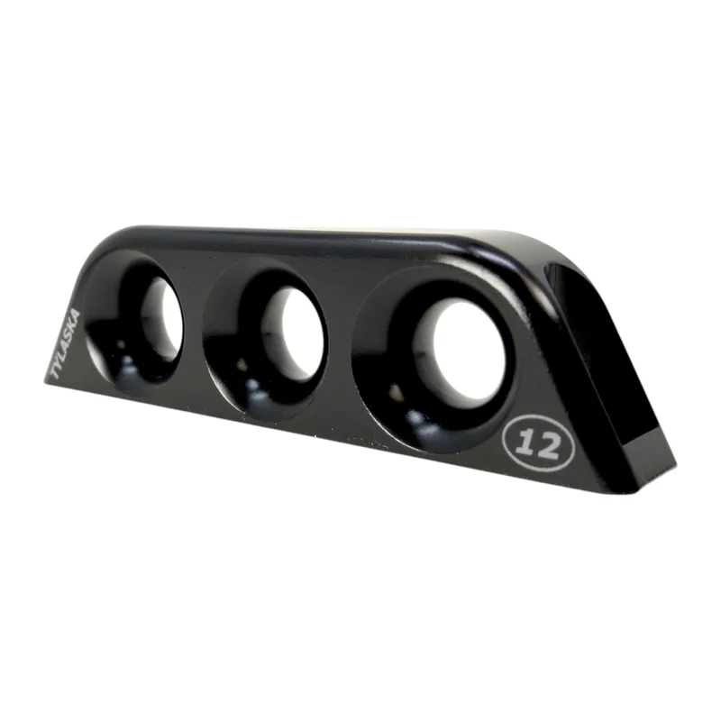 Tylaska TY7012-3 12mm Triple Hole Bolt-down Fairlead