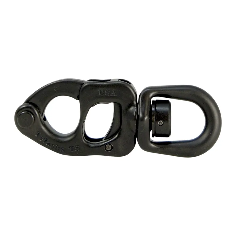 Tylaska TY1005-S-BL T5 Standard Bail Trigger Snap Shackle, Black Oxide Stainless