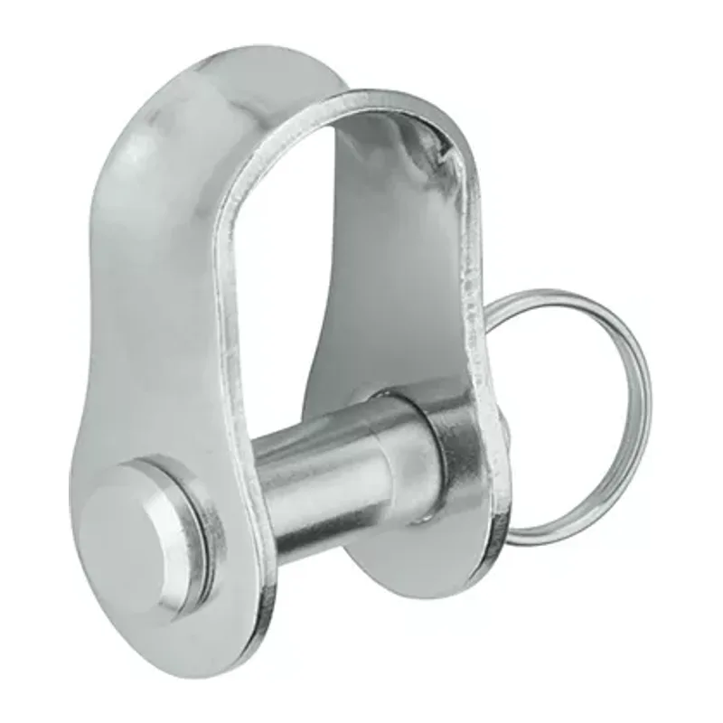 Tylaska H074 Vang Purchase Plate and Shackles, 8mm stamped shackle