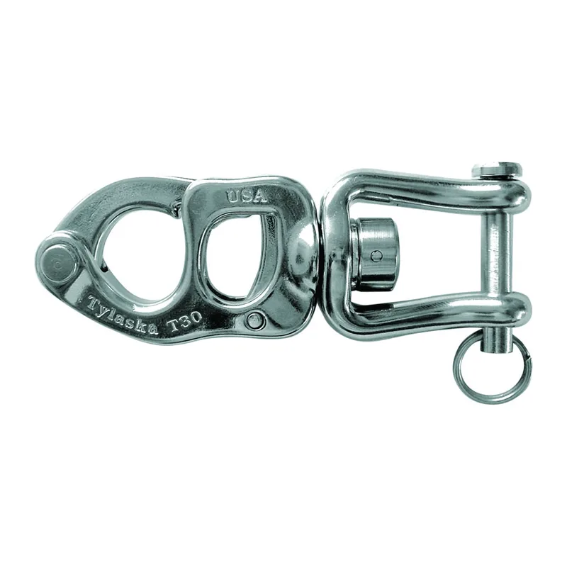 Tylaska TY1030-CM T30 Clevis Bail Trigger Snap Shackle – 12mm Pin