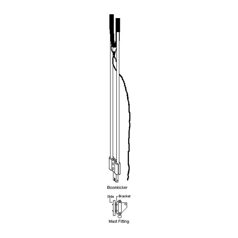 Tylaska TYBK-K0400 K0400 Boomkicker (16′-19′ Boats)