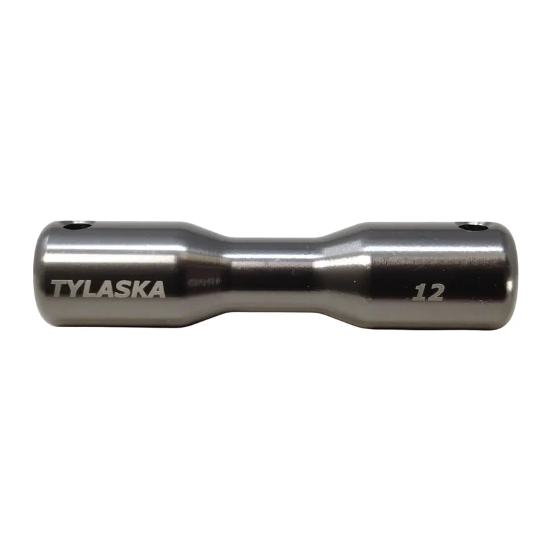 Tylaska TY2500-12-AL (GREY) 12mm Dogbone, Gunmetal Grey