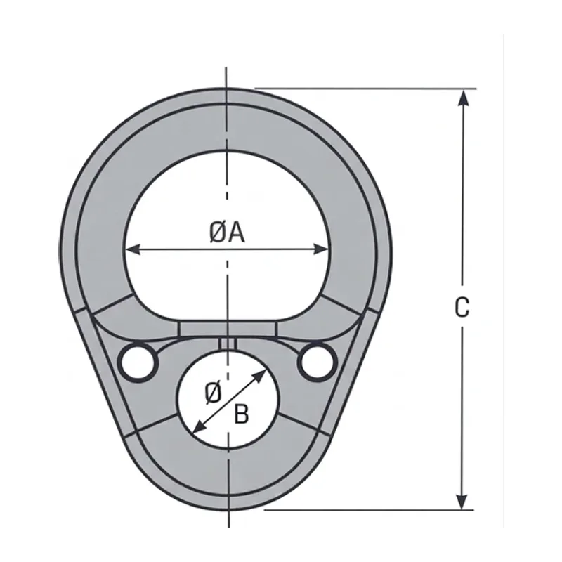 Tylaska TY2920-34 Performance Series Inhaulers, 34mm