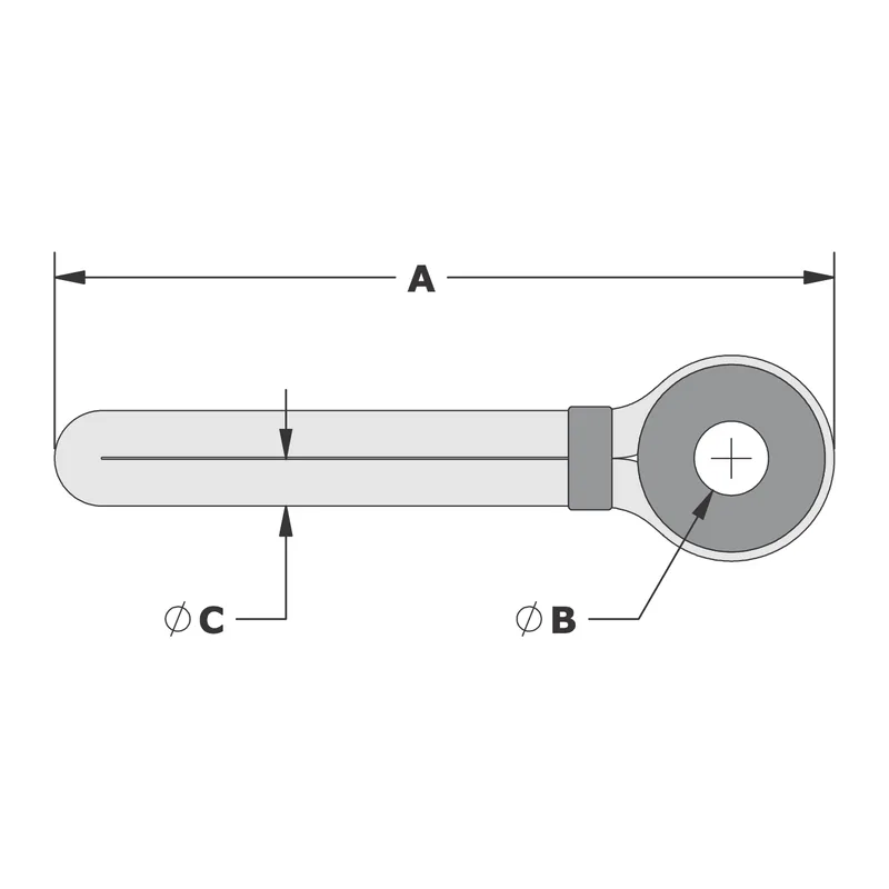Tylaska TY2906-S FR6 Short Loop (100mm)