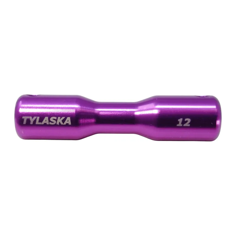 Tylaska TY2500-12-AL (GREY) 12mm Dogbone, Gunmetal Grey