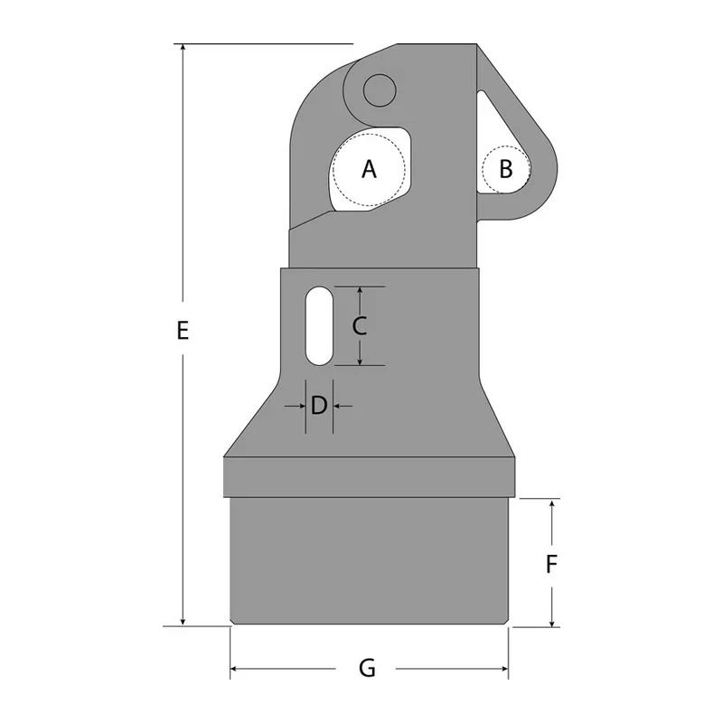 Tylaska TY2322 Intrepid II Pole End
