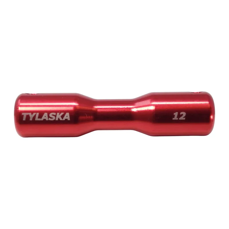 Tylaska TY2500-12-AL (GREY) 12mm Dogbone, Gunmetal Grey