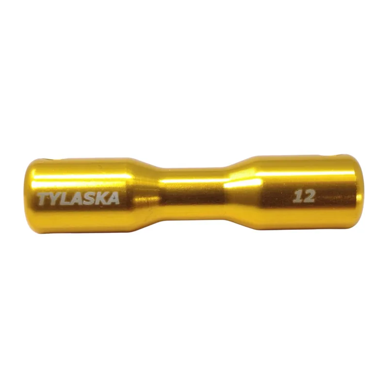 Tylaska TY2500-12-AL (GREY) 12mm Dogbone, Gunmetal Grey