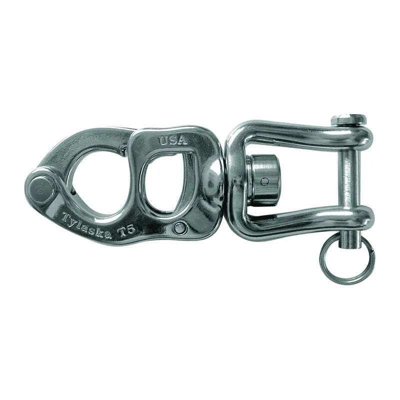 Tylaska TY1005-CM T5 Clevis Bail Trigger Snap Shackle – 6mm Pin
