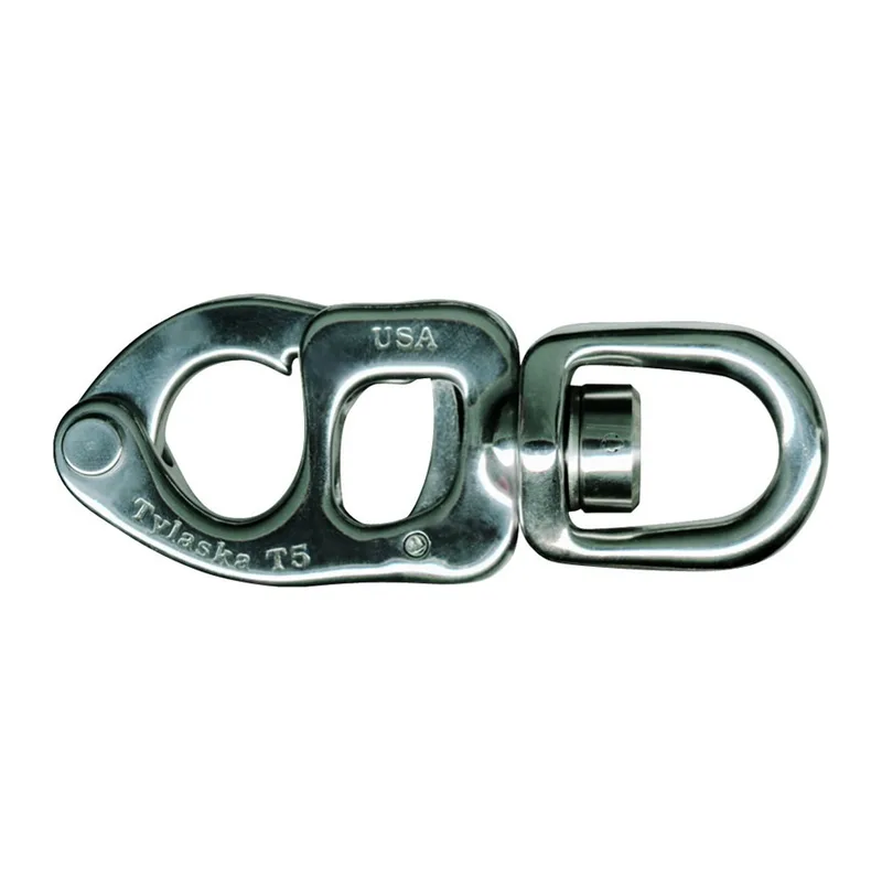Tylaska TY1005-S T5 Standard Bail Trigger Snap Shackle, Polished Stainless