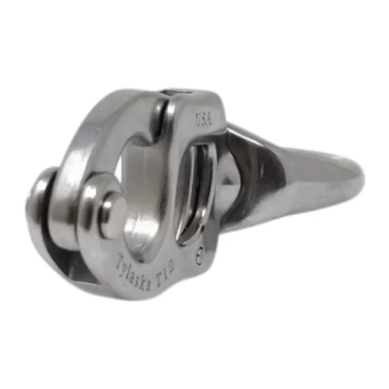 Tylaska TY1012-L T12 Large Bail Trigger Snap Shackle, Polished Stainless