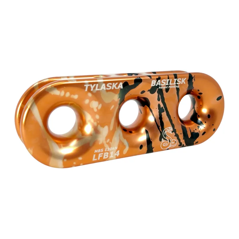 Tylaska TY6114-CL LFB 14 Basilisk Rigging Block, Limited Edition Creamsicle Splatter