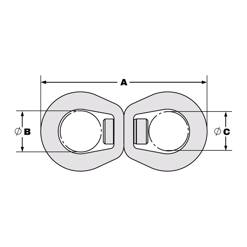 Tylaska TY1205-LL Large Bail/ Large Bail Swivels, T5