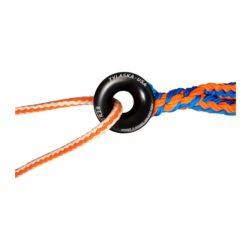 Tylaska TY2700-28-BL TR28 Rigging Ring, Black