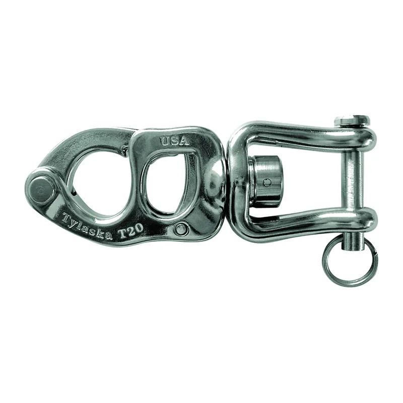 Tylaska TY1020-CM T20 Clevis Bail Trigger Snap Shackle – 10mm Pin