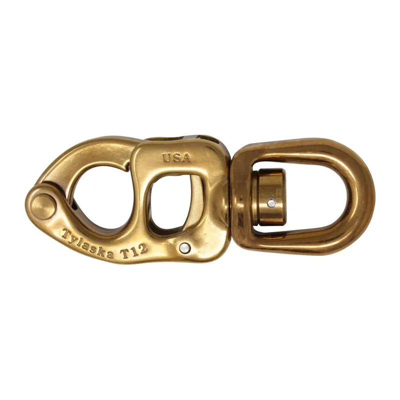 Tylaska TY1012-S-BRZ T12 Standard Bail Trigger Snap Shackle, PVD Bronze