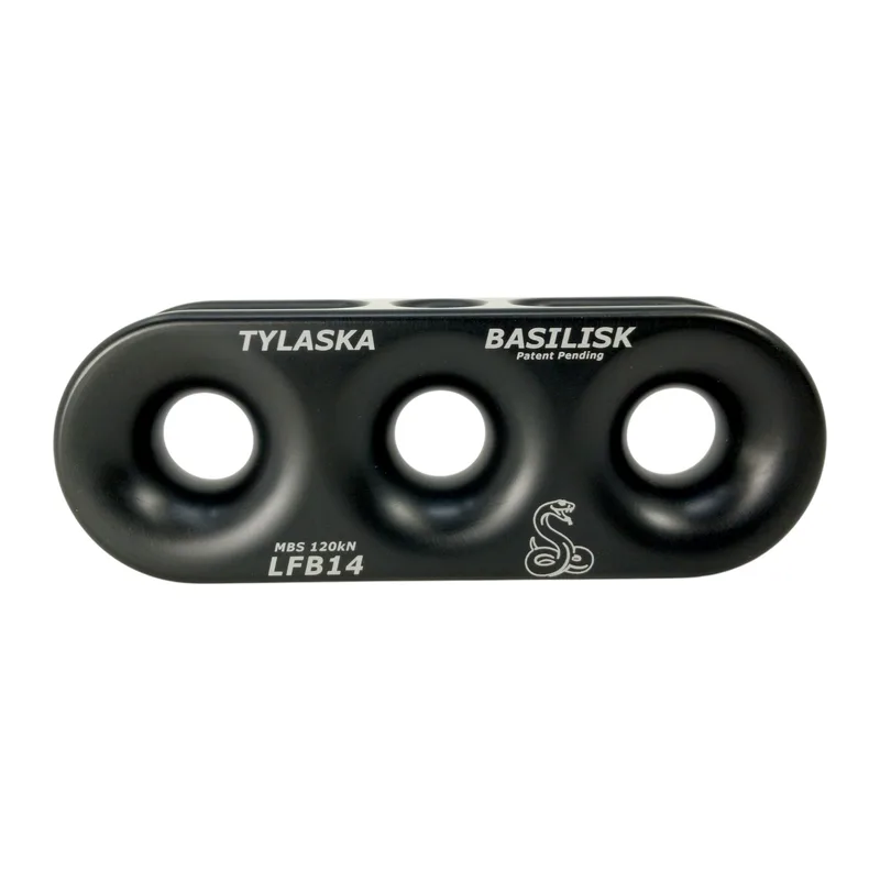 Tylaska TY6114 LFB 14 Basilisk Rigging Block, Black