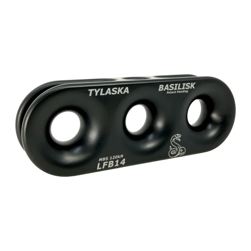 Tylaska TY6114 LFB 14 Basilisk Rigging Block, Black